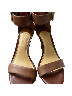 Gianni Bini Brown Heeled Sandals